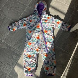 Patagonia Reversible Snow Suit 18-24 months like new